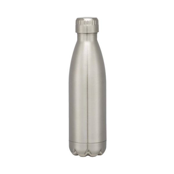 17oz Stainless double wall vacuum insulated sports bottle with screw on... from ASI 74741 NVS Promo Designs, Inc. / NVS Promo