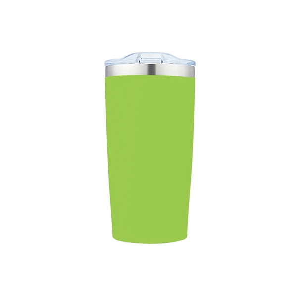 20oz Stainless double wall vacuum insulated tumbler with closing lid, perfect... from ASI 74741 NVS Promo Designs, Inc. / NVS Promo