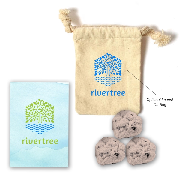 Seed Bomb pack with wildflower seed paper plantable packet and customizable... from ASI 61125 Hit Promotional Products / Hit®