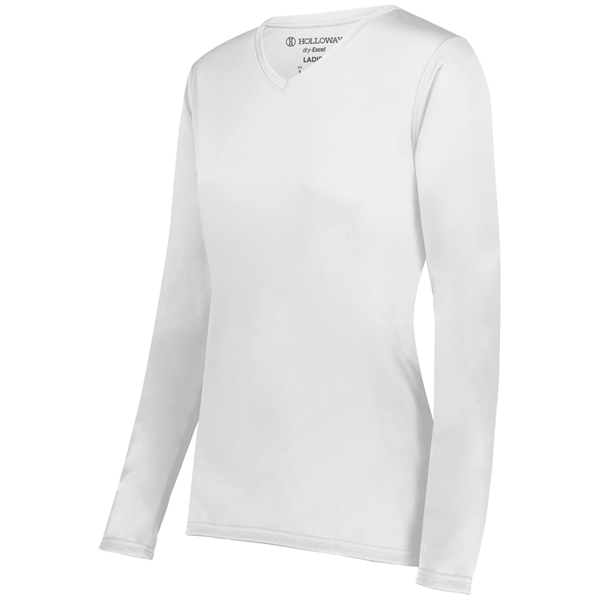 Ladies long sleeve tee with tagless label.... from ASI 37461 Augusta Sportswear / Holloway Sportswear
