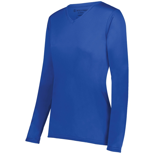 Ladies long sleeve tee with tagless label.... from ASI 37461 Augusta Sportswear / Holloway Sportswear