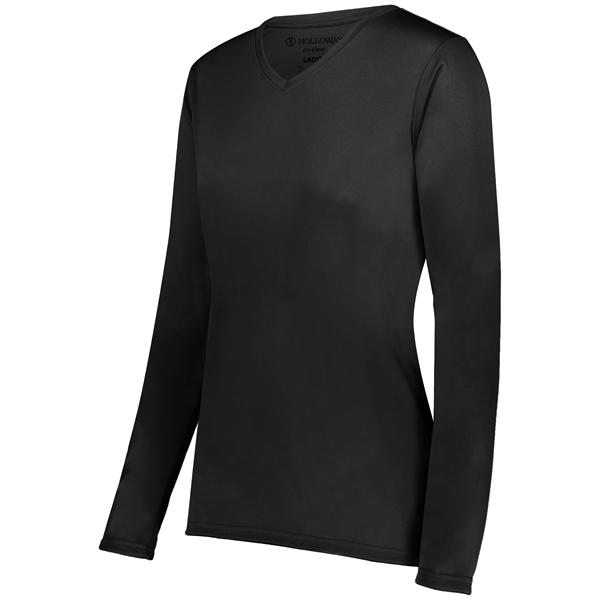 Ladies long sleeve tee with tagless label.... from ASI 37461 Augusta Sportswear / Holloway Sportswear