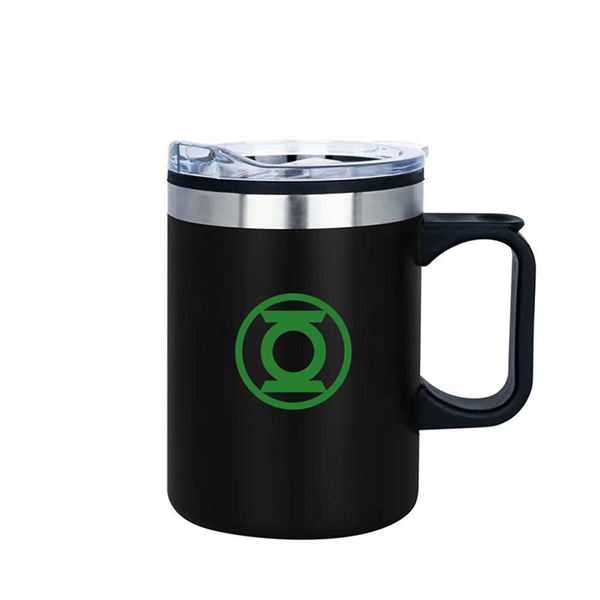 14 oz. stainless steel thermal mug with polypropylene inner liner... from ASI 40544 Binaco / Binaline