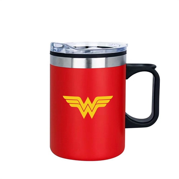 14 oz. stainless steel thermal mug with polypropylene inner liner... from ASI 40544 Binaco / Binaline