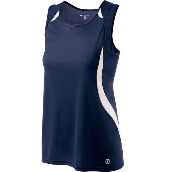 Ladies singlet with stretch mesh inserts.... from ASI 37461 Augusta Sportswear / Holloway Sportswear
