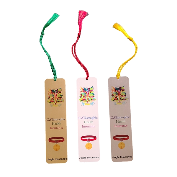 1,5" x 6" custom printed aluminum bookmarks.... from ASI 92531 Unique Custom Products / UCP