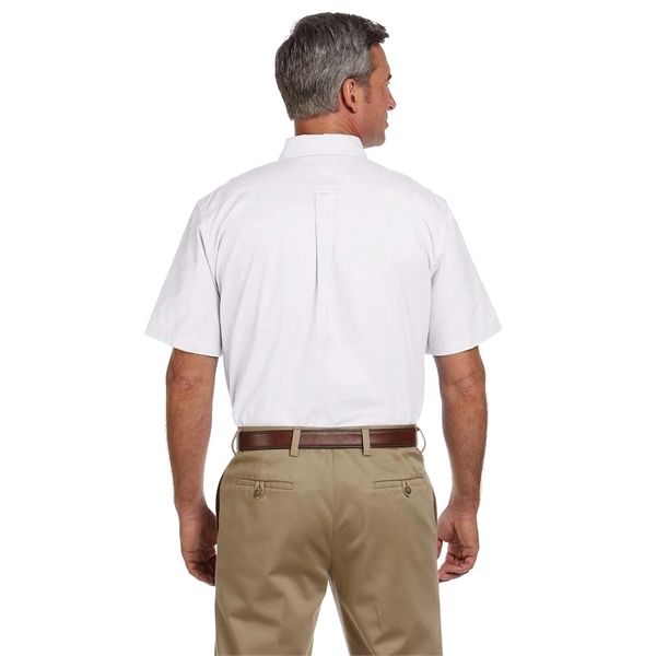 Men's short sleeve oxford shirt with stain release.... from ASI 34063 alphabroder