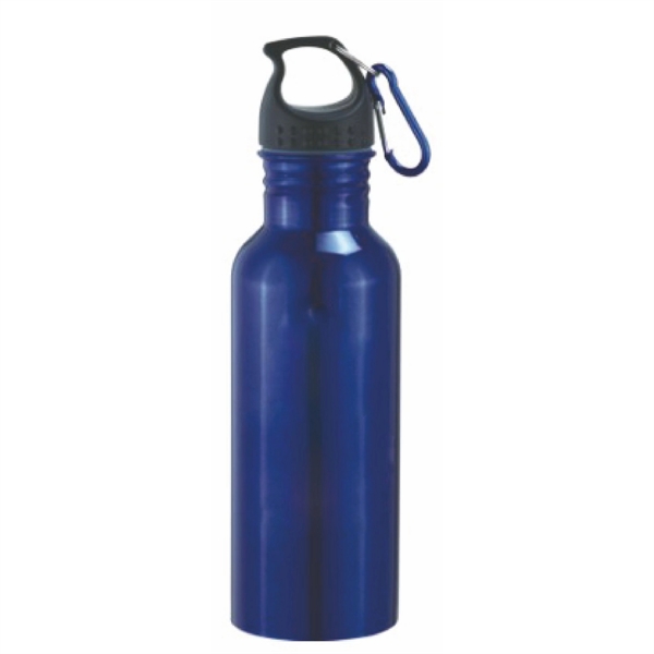 Stainless steel sports water bottle, carabiner,  22 Oz.... from ASI 36988 Artek USA Inc / Artek™