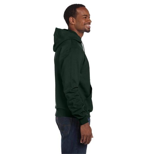 Moisture-wicking pullover hoodie with two-ply hood, dyed-to-match drawcord, and front pouch... from ASI 34063 alphabroder