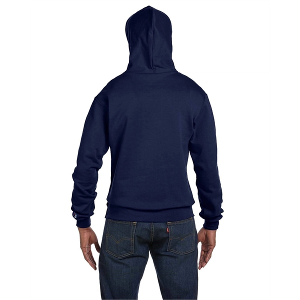 Moisture-wicking pullover hoodie with two-ply hood, dyed-to-match drawcord, and front pouch... from ASI 34063 alphabroder
