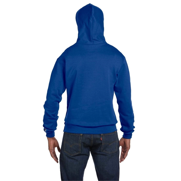Moisture-wicking pullover hoodie with two-ply hood, dyed-to-match drawcord, and front pouch... from ASI 34063 alphabroder