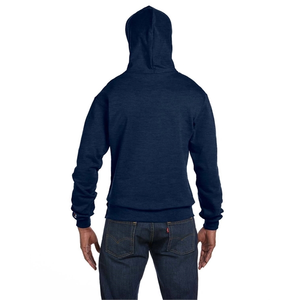 Moisture-wicking pullover hoodie with two-ply hood, dyed-to-match drawcord, and front pouch... from ASI 34063 alphabroder