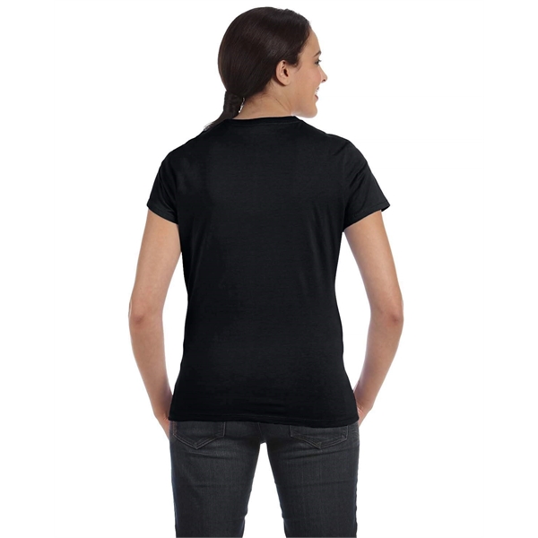 Women's contoured, side-seamed T-shirt made of preshrunk cotton in several available... from ASI 34063 alphabroder