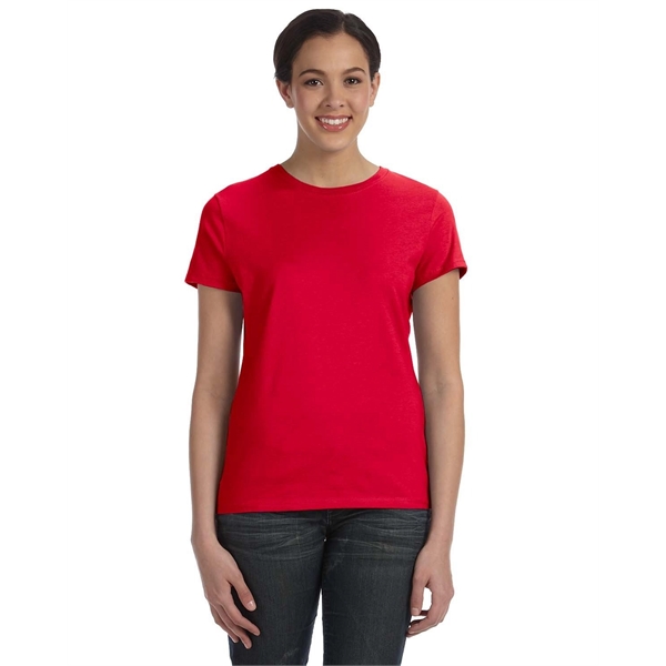 Women's contoured, side-seamed T-shirt made of preshrunk cotton in several available... from ASI 34063 alphabroder