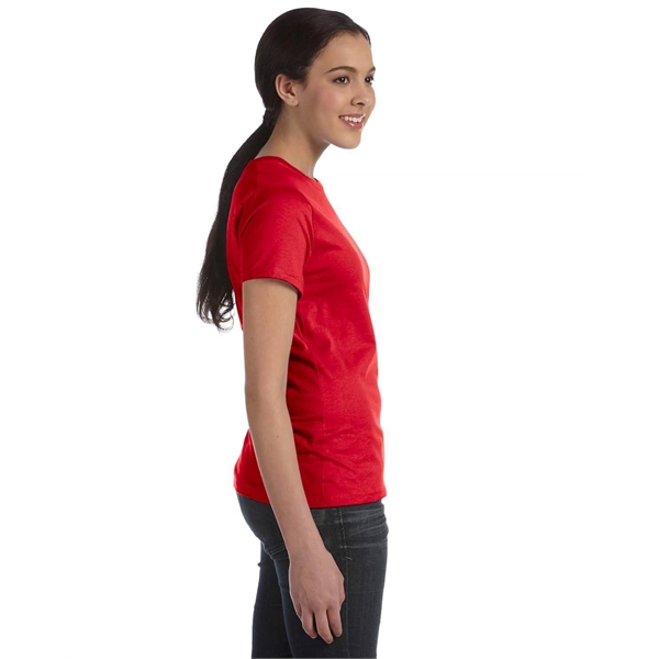 Women's contoured, side-seamed T-shirt made of preshrunk cotton in several available... from ASI 34063 alphabroder