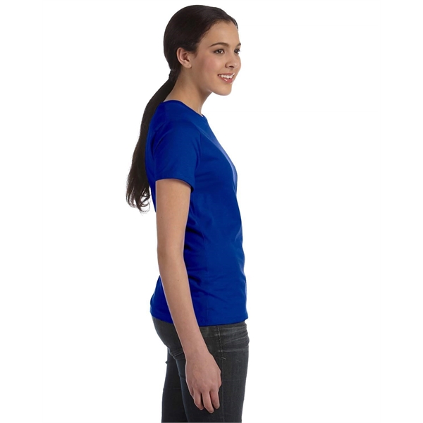 Women's contoured, side-seamed T-shirt made of preshrunk cotton in several available... from ASI 34063 alphabroder