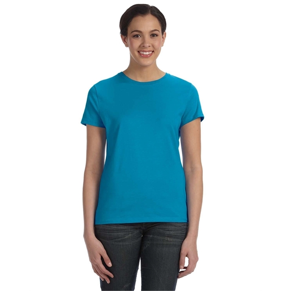 Women's contoured, side-seamed T-shirt made of preshrunk cotton in several available... from ASI 34063 alphabroder