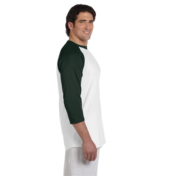Champion adult raglan t-shirt with 3/4 sleeves.... from ASI 34063 alphabroder