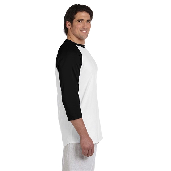 Champion adult raglan t-shirt with 3/4 sleeves.... from ASI 34063 alphabroder