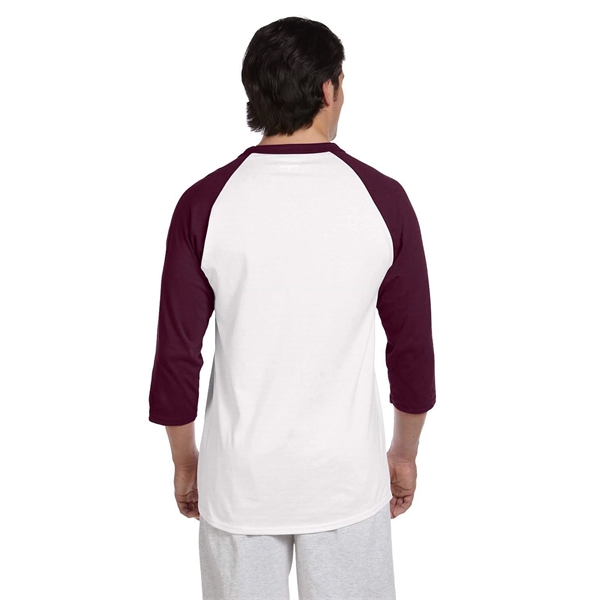 Champion adult raglan t-shirt with 3/4 sleeves.... from ASI 34063 alphabroder