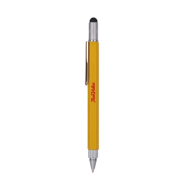 Stylus tool pen with silver accents & clip. Comes with level... from ASI 31517 Admart Products
