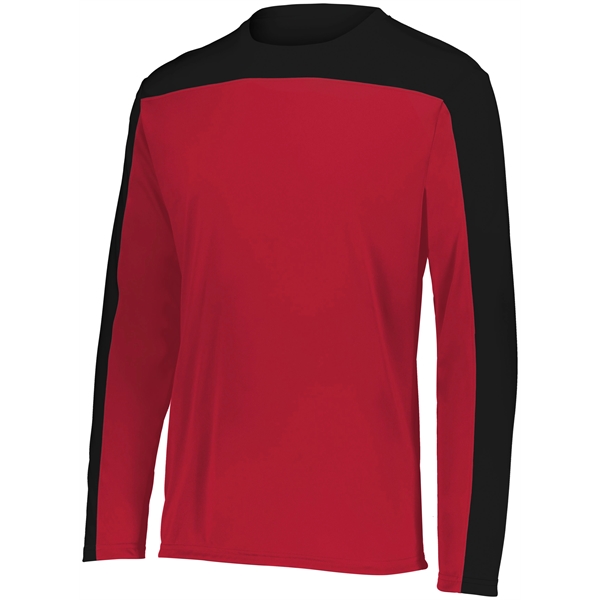This Momentum Team Long Sleeve Tee is made from Dry Excel... from ASI 37461 Augusta Sportswear / Holloway Sportswear Inc