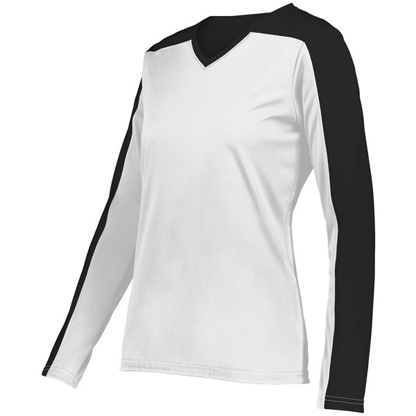 The Ladies Momentum Team Tee is made from 100% polyester interlock... from ASI 37461 Augusta Sportswear