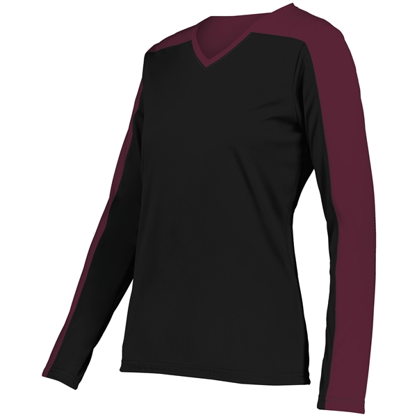 The Ladies Momentum Team Tee is made from 100% polyester interlock... from ASI 37461 Augusta Sportswear