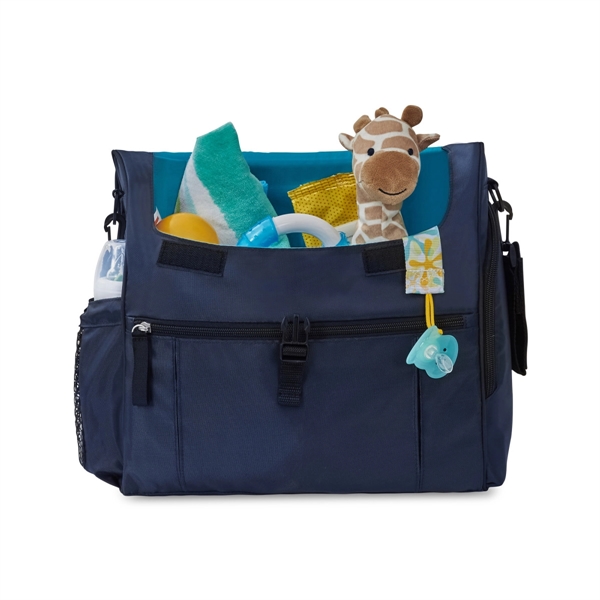 Diaper bag with convertible straps for use as a messenger bag... from ASI 56070 Gemline / Gemline®