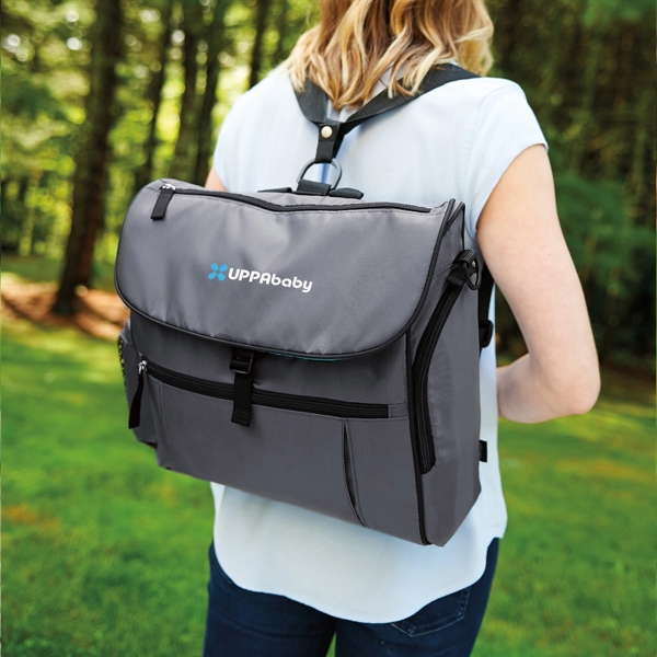 Diaper bag with convertible straps for use as a messenger bag... from ASI 56070 Gemline / Gemline®