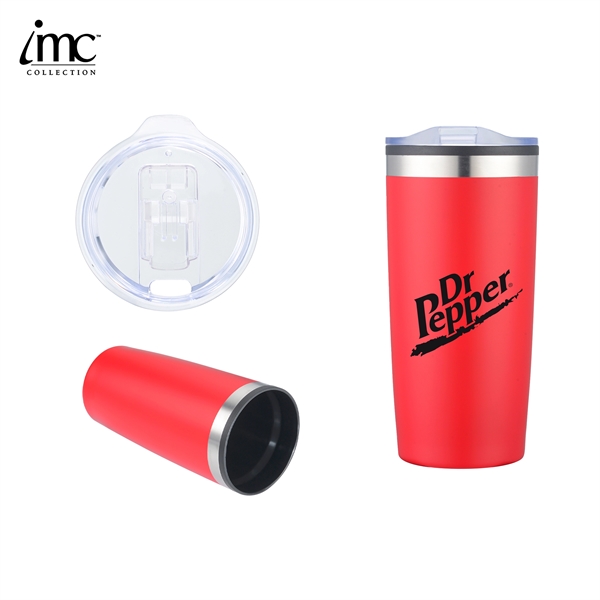 double-walled stainless steel vacuum tumbler... from ASI 62820 International Merch Concepts / IMC