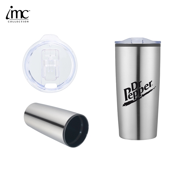 double-walled stainless steel vacuum tumbler... from ASI 62820 International Merch Concepts / IMC