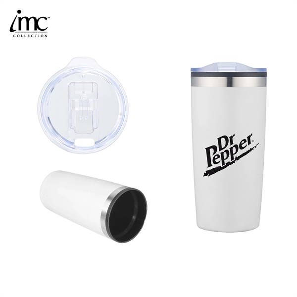 double-walled stainless steel vacuum tumbler... from ASI 62820 International Merch Concepts / IMC
