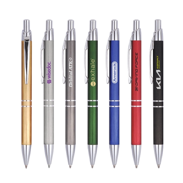 Metallic Click Action Ballpoint Pen... from ASI 31517 Admart Products / Admart Line