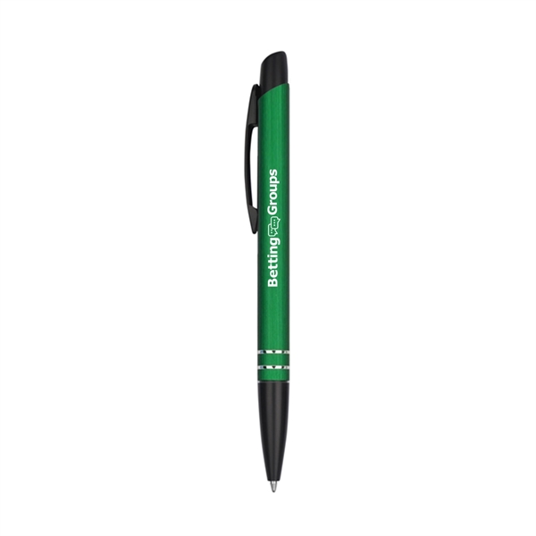 Curved Plunger Metallic Ballpoint Pen... from ASI 31517 Admart Products / Admart Line