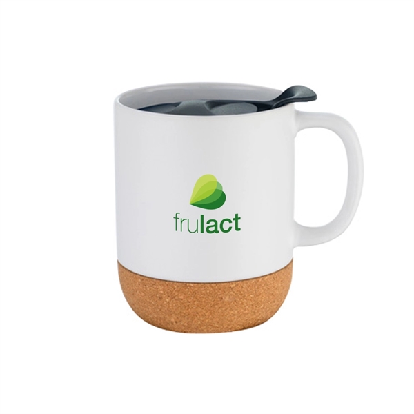 12 oz. Cork Bottom Ceramic Mug... from ASI 31517 Admart Products