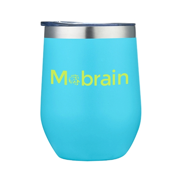 12 oz Stainless Steel Wine Tumbler... from ASI 31517 Admart Products