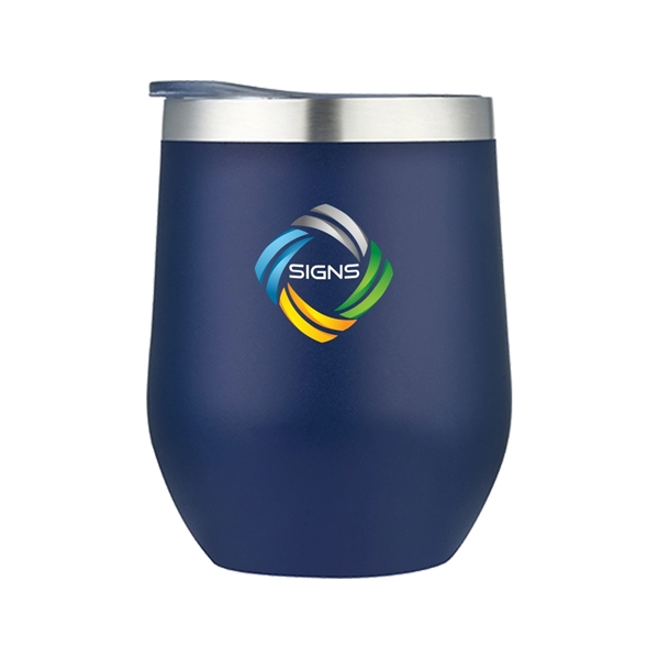 12 oz Stainless Steel Wine Tumbler... from ASI 31517 Admart Products
