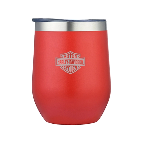 12 oz Stainless Steel Wine Tumbler... from ASI 31517 Admart Products
