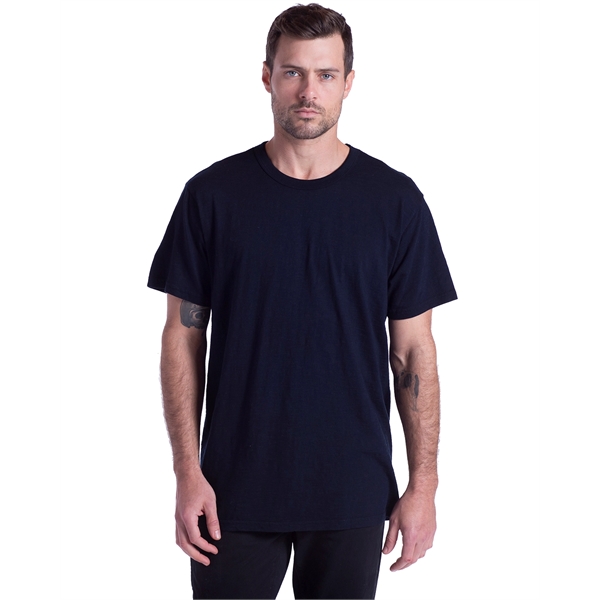 US Blanks men's short-sleeve slub crewneck T-shirt that's garment dyed for... from ASI 34063 alphabroder