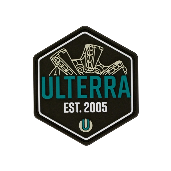 Soft PVC patches and labels with 2D imprint in assorted sizes... from ASI 52263 EMT / EMT EMT EASY