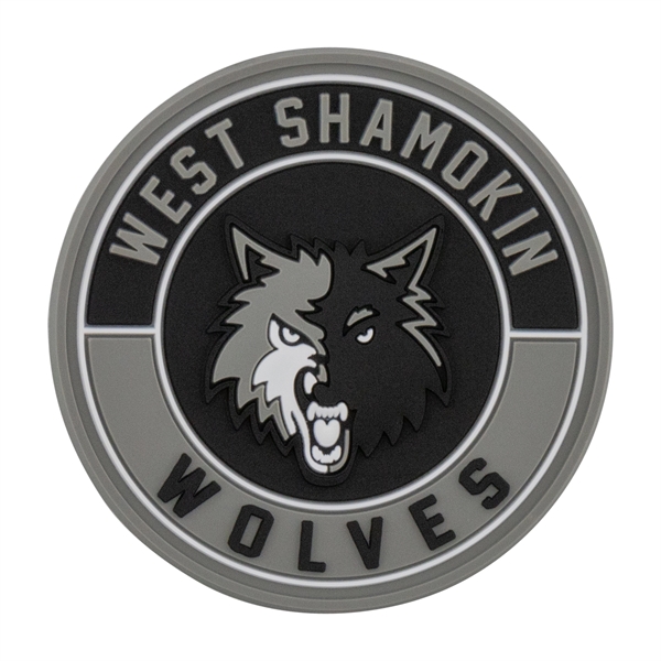 Soft PVC patches and labels with 2D imprint in assorted sizes... from ASI 52263 EMT / EMT EMT EASY