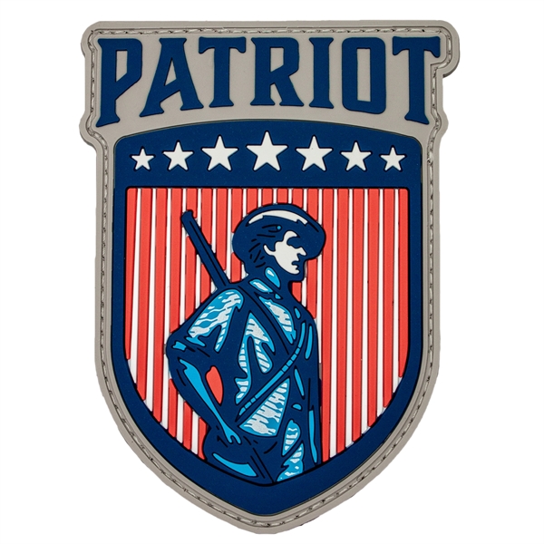 Soft PVC patches and labels with 2D imprint in assorted sizes... from ASI 52263 EMT / EMT EMT EASY