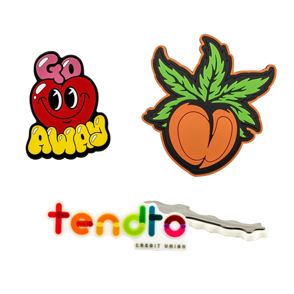 PVC magnets in assorted shapes, sizes and colors.... from ASI 52263 EMT / EMT EMT EASY