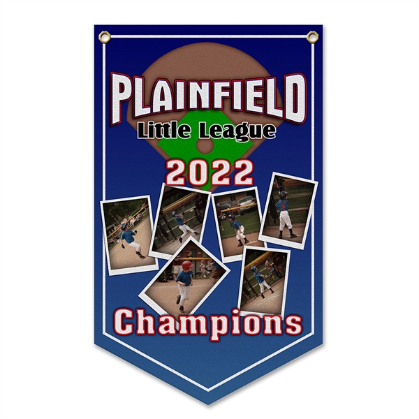 Heavyweight polyester hanging banners in assorted sizes and colors.... from ASI 52263 EMT / EMT