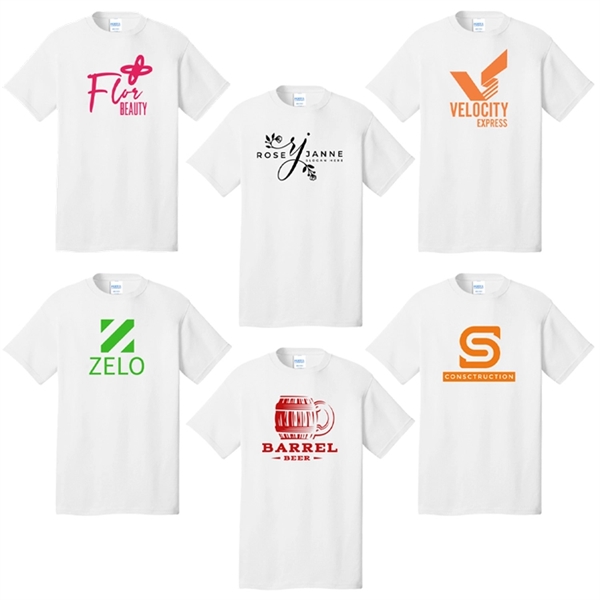 Silkscreen on white name brand T-shirt.... from ASI 67557 LimeLight Ent / Limelight USA