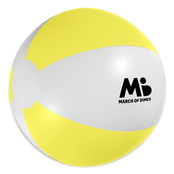 Beach ball measuring 16", made of PVC, and available in various... from ASI 90807 Tekweld