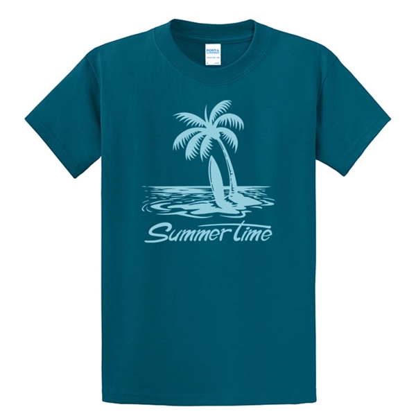 Silkscreen on colored name brand T-shirt.... from ASI 67557 LimeLight Ent / Limelight USA