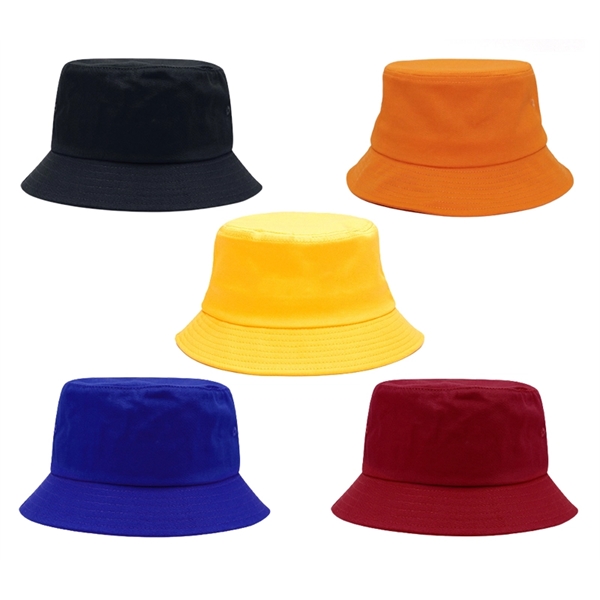 Unisex cotton bucket cap with embroidery... from ASI 37218 Athena Promo (tm)