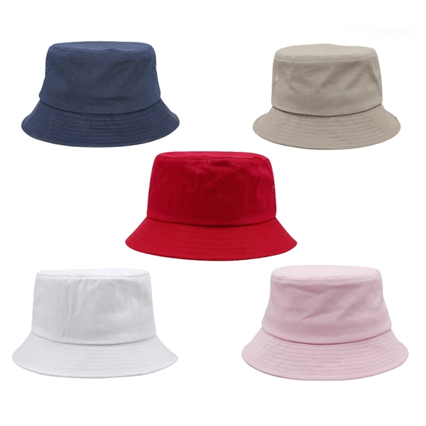 Unisex cotton bucket cap with embroidery... from ASI 37218 Athena Promo (tm)